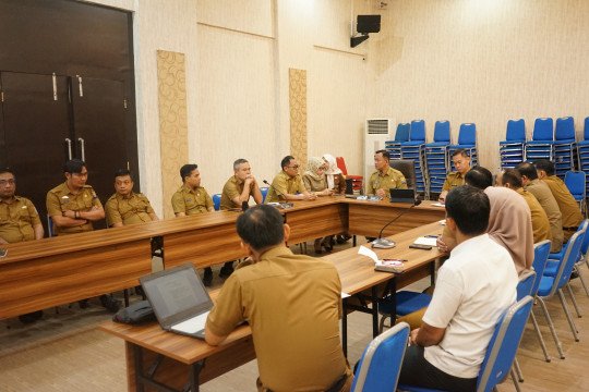 DPMPTSP Bersama BAPENDA dan Satpol PP Bentuk Tim Terpadu Penertiban Reklame Ilegal di Palembang