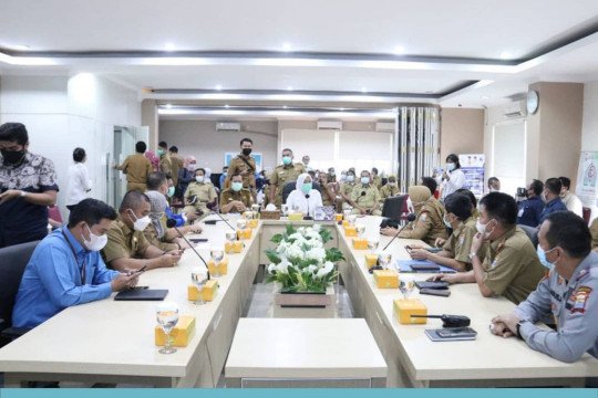 Rapat Koordinasi Membahas Program Prioritas OPD dan Sinkronisasi bersama seluruh Perangkat Daerah Kota Palembang